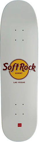 CHOCOLATE ANDERSON SOFT ROCK SHAPED DECK 8.50