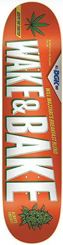DGK MAZZARI WAKE & BAKE DECK 8.25