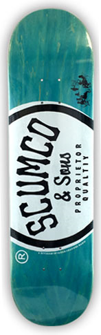 SCUMCO & SONS LOGOBOARD DECK 8.25