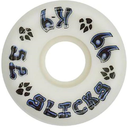 DOGTOWN K-9 SLICKS WHITE 52MM 99A (Set of 4)