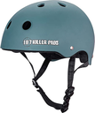 187 PRO SKATE HELMET  W/ SWEATSAVER LINER STONE BLUE L