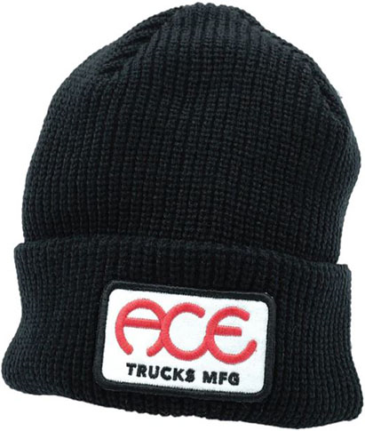 ACE RINGS BEANIE BLACK