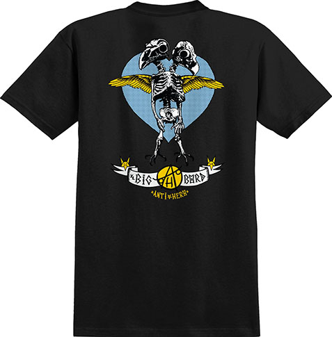 ANTI-HERO BIG TEE BLACK SS L