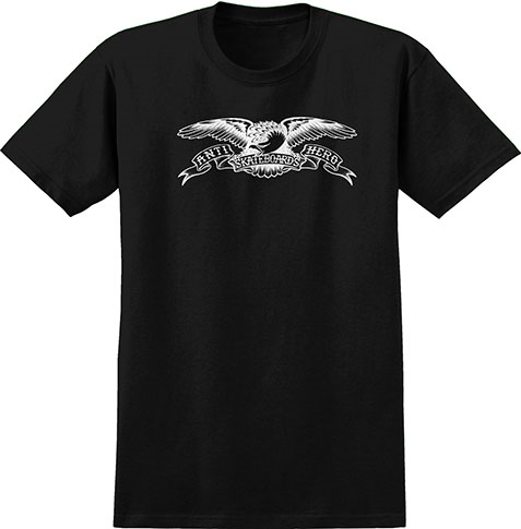 ANTI-HERO BASIC EAGLE BLACK/WHITE SS XL
