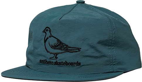 ANTI-HERO BASIC PIGEON SNAPBACK HAT SLATE/BLACK