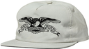 ANTI-HERO BASIC EAGLE SNAPBACK HAT LIGHT GREY