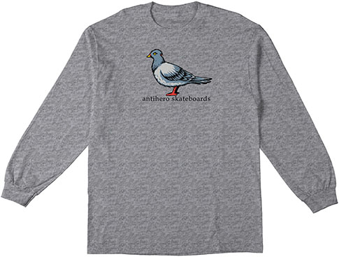 ANTI-HERO BIG PIGEON SPORT GREY LS XL