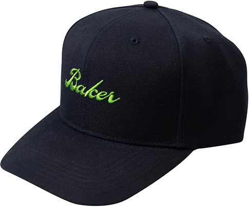 BAKER CURSIVE SNAPBACK HAT NAVY