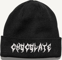 CHOCOLATE DEATH BEANIE BLACK/WHITE
