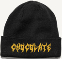 CHOCOLATE DEATH BEANIE BLACK/GOLD