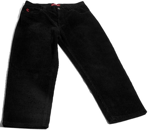 CHOCOLATE CORDS BLACK 36