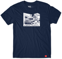 CHOCOLATE CANTINA NAVY SS L