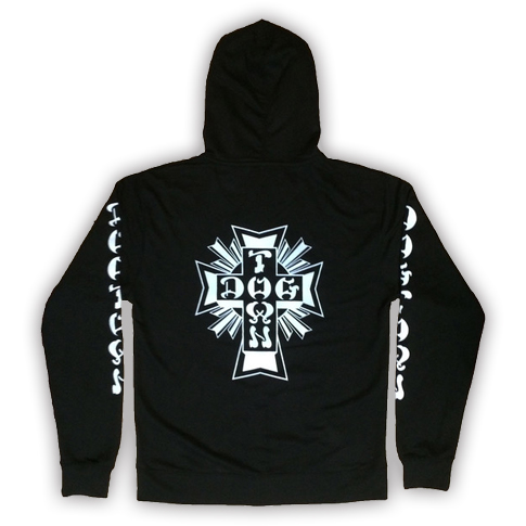 DOGTOWN CROSS LOGO BLACK HZ/SWT M