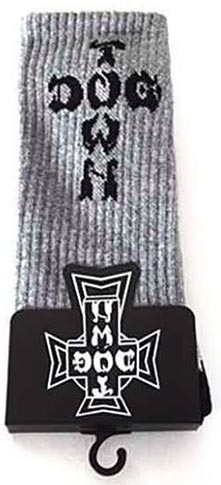 DOGTOWN GREY CREW SOCKS